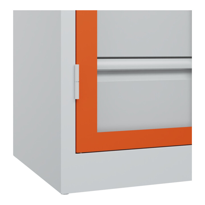 C+P Armoire lourde Acurado Pro 1950 x 1000 x 500 mm 7035/2004