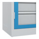C+P Armoire lourde Acurado Pro 1950 x 1000 x 500 mm 7035/5012