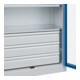 C+P Armoire lourde Acurado Pro 1950 x 1000 x 500 mm 7035/5012