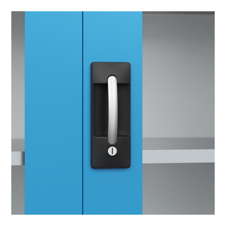 C+P Armoire lourde Acurado Pro 1950 x 1000 x 500 mm 7035/5012
