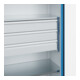 C+P Armoire lourde Acurado Pro 1950 x 1000 x 500 mm 7035/5012