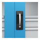 C+P Armoire lourde Acurado Pro 1950 x 1000 x 500 mm 7035/5012