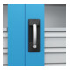 C+P Armoire lourde Acurado Pro 1950 x 1000 x 500 mm 7035/5012