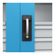 C+P Armoire lourde Acurado Pro 1950 x 1000 x 500 mm 7035/5012