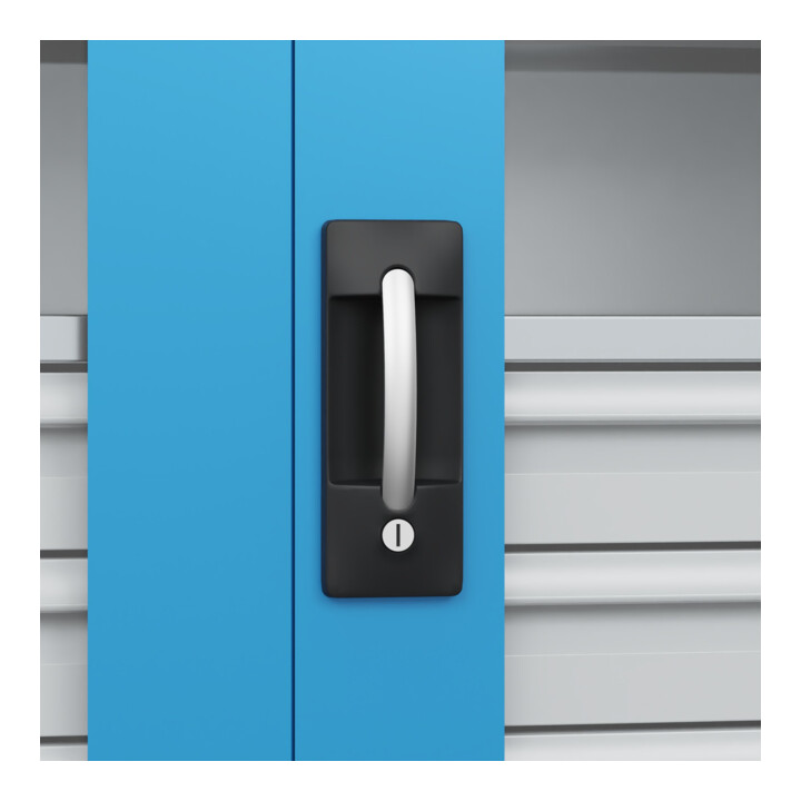 C+P Armoire lourde Acurado Pro 1950 x 1000 x 500 mm 7035/5012