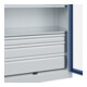 C+P Armoire lourde Acurado Pro 1950 x 1000 x 500 mm 7035/5023