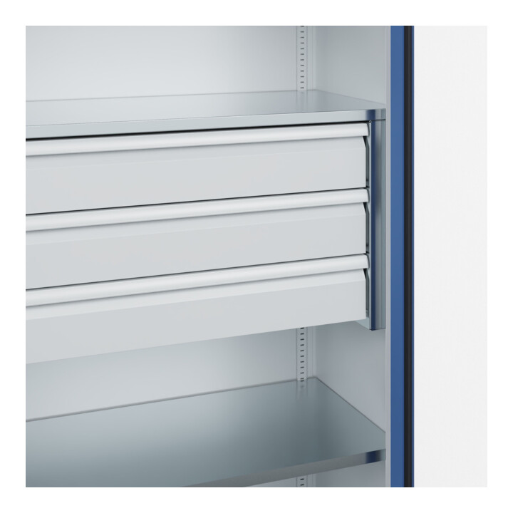 C+P Armoire lourde Acurado Pro 1950 x 1000 x 500 mm 7035/5023