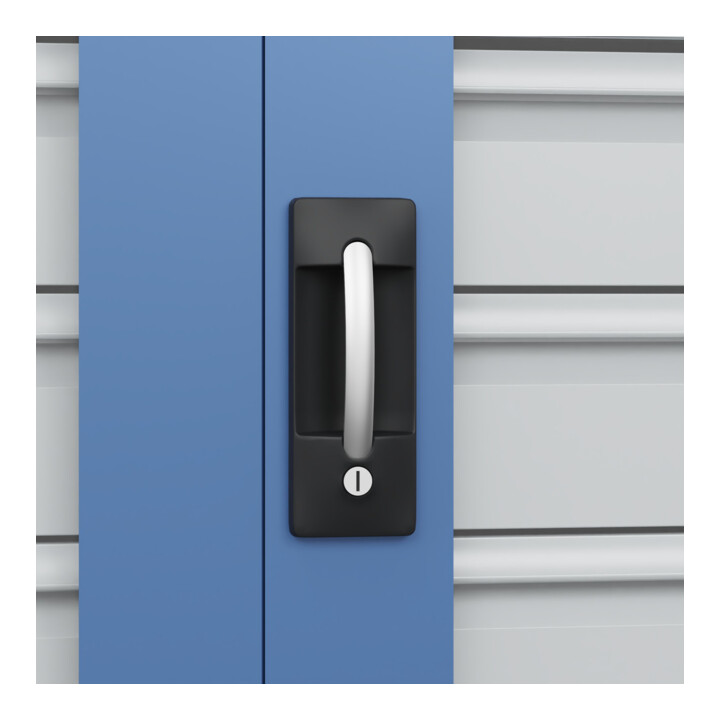 C+P Armoire lourde Acurado Pro 1950 x 1000 x 500 mm 7035/5023