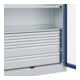 C+P Armoire lourde Acurado Pro 1950 x 1000 x 500 mm 7035/5023