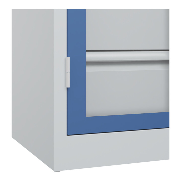 C+P Armoire lourde Acurado Pro 1950 x 1000 x 500 mm 7035/5023