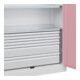 C+P Armoire lourde Acurado Pro 1950 x 1000 x 500 mm 9016/3015