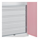 C+P Armoire lourde Acurado Pro 1950 x 1000 x 500 mm 9016/3015