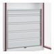 C+P Armoire lourde Acurado Pro 1950 x 1000 x 500 mm 9016/3015
