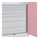 C+P Armoire lourde Acurado Pro 1950 x 1000 x 500 mm 9016/3015
