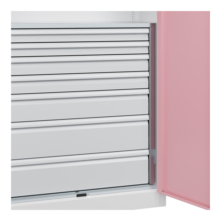 C+P Armoire lourde Acurado Pro 1950 x 1000 x 500 mm 9016/3015
