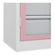 C+P Armoire lourde Acurado Pro 1950 x 1000 x 500 mm 9016/3015