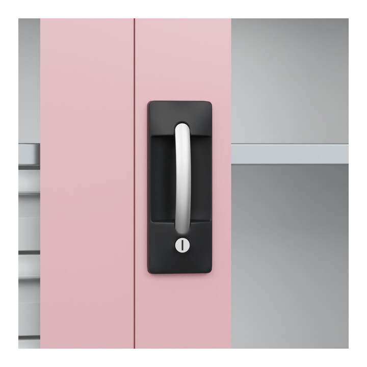 C+P Armoire lourde Acurado Pro 1950 x 1000 x 500 mm 9016/3015