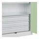 C+P Armoire lourde Acurado Pro 1950 x 1000 x 500 mm 9016/6019