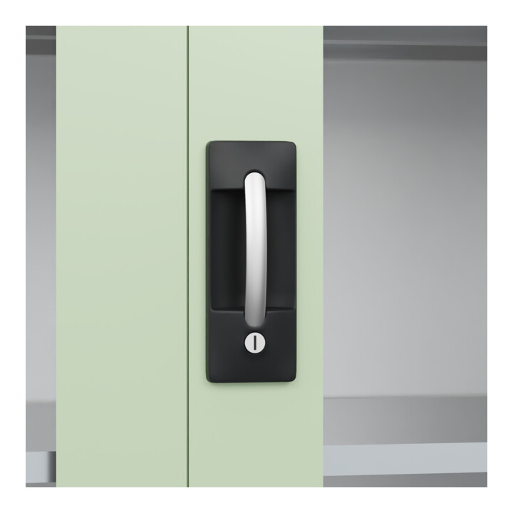 C+P Armoire lourde Acurado Pro 1950 x 1000 x 500 mm 9016/6019