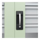 C+P Armoire lourde Acurado Pro 1950 x 1000 x 500 mm 9016/6019