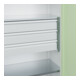 C+P Armoire lourde Acurado Pro 1950 x 1000 x 500 mm 9016/6019