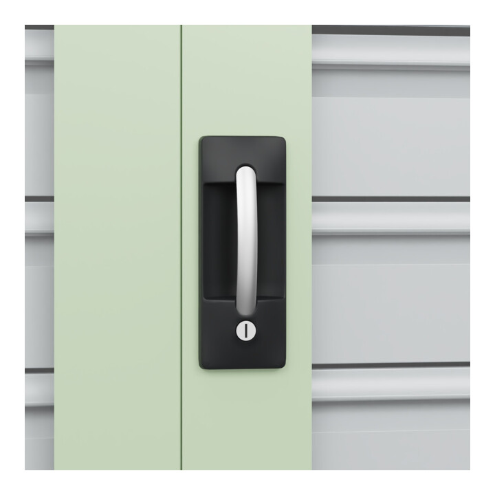 C+P Armoire lourde Acurado Pro 1950 x 1000 x 500 mm 9016/6019