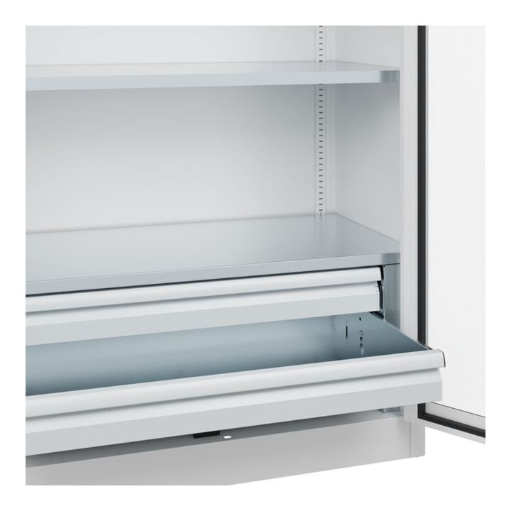 C+P Armoire lourde Acurado Pro 1950 × 1000 × 500 mm 9016/9016