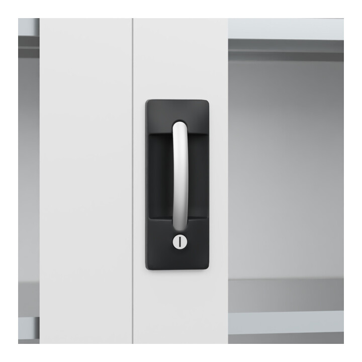 C+P Armoire lourde Acurado Pro 1950 × 1000 × 500 mm 9016/9016