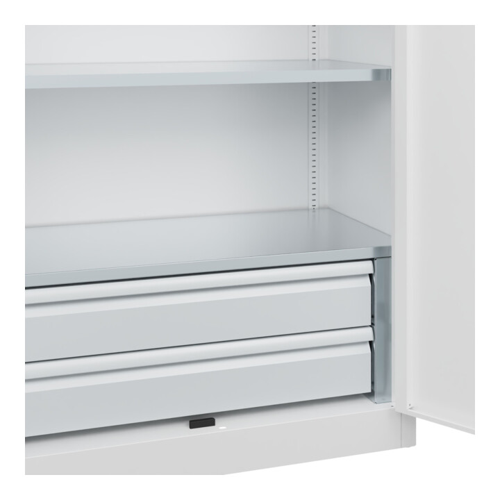C+P Armoire lourde Acurado Pro 1950 × 1000 × 500 mm 9016/9016