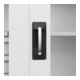 C+P Armoire lourde Acurado Pro 1950 × 1000 × 500 mm 9016/9016