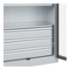 C+P Armoire lourde Acurado Pro 1950 x 1000 x 500 mm avec tiroirs 7035/0004