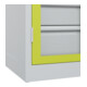 C+P Armoire lourde Acurado Pro 1950 x 1000 x 500 mm avec tiroirs 7035/0024