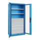 C+P Armoire lourde Acurado Pro 1950 × 1000 × 500 mm bleu