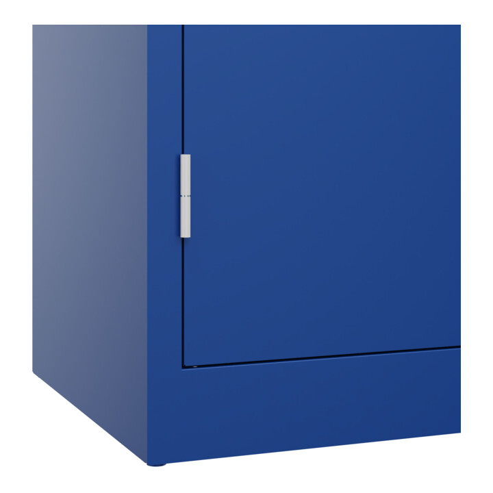 C+P Armoire lourde Acurado Pro 1950 x 1000 x 500 mm bleu