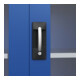 C+P Armoire lourde Acurado Pro 1950 × 1000 × 500 mm bleu
