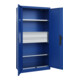 C+P Armoire lourde Acurado Pro 1950 x 1000 x 500 mm bleu