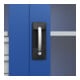 C+P Armoire lourde Acurado Pro 1950 × 1000 × 500 mm bleu