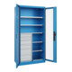 C+P Armoire lourde Acurado Pro 1950 x 1000 x 500 mm bleu