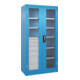 C+P Armoire lourde Acurado Pro 1950 x 1000 x 500 mm bleu