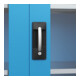 C+P Armoire lourde Acurado Pro 1950 x 1000 x 500 mm bleu clair