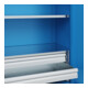C+P Armoire lourde Acurado Pro 1950 x 1000 x 500 mm bleu clair