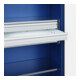 C+P Armoire lourde Acurado Pro 1950 x 1000 x 500 mm bleu gentiane