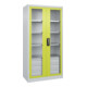 C+P Armoire lourde Acurado Pro 1950 x 1000 x 500 mm gris