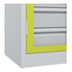 C+P Armoire lourde Acurado Pro 1950 x 1000 x 500 mm gris