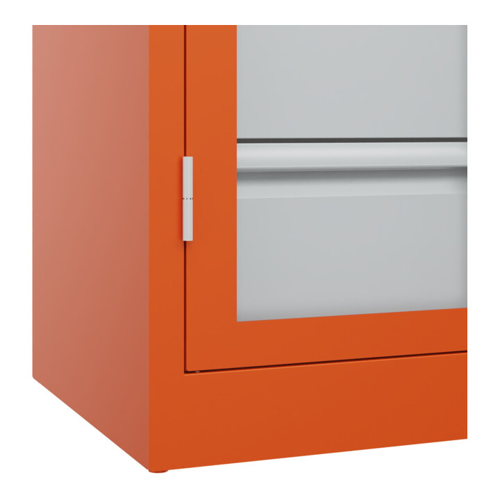 C+P Armoire lourde Acurado Pro 1950 x 1000 x 500 mm RAL 2004