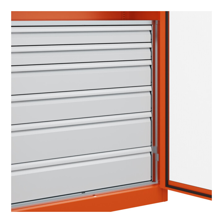 C+P Armoire lourde Acurado Pro 1950 x 1000 x 500 mm RAL 2004