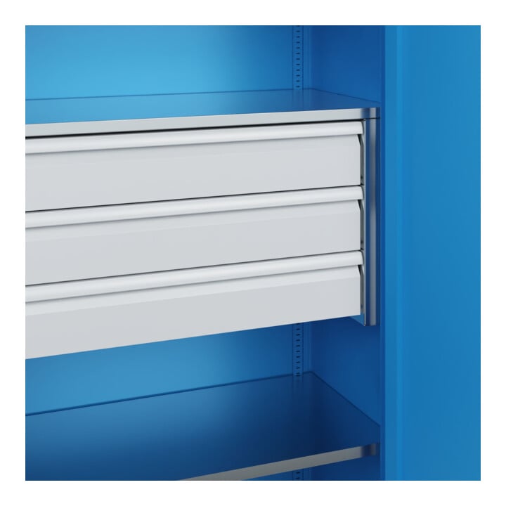 C+P Armoire lourde Acurado Pro 1950 x 1000 x 500 mm RAL 5012