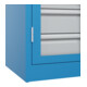 C+P Armoire lourde Acurado Pro 1950 x 1000 x 500 mm RAL 5012