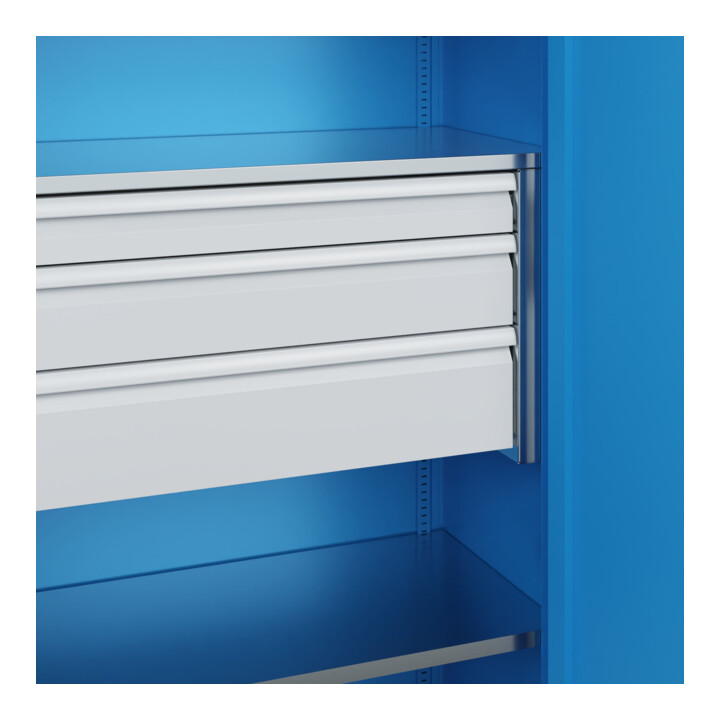 C+P Armoire lourde Acurado Pro 1950 x 1000 x 500 mm RAL 5012