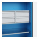 C+P Armoire lourde Acurado Pro 1950 x 1000 x 500 mm RAL 5012